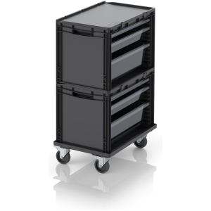 ESD-Schubladenbehälter Komplettsystem ESD SB.S2+