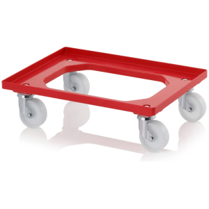 Transportroller Kompakt mit Polyamid-Rädern - 61,6 x 41,6 x 17,2 cm