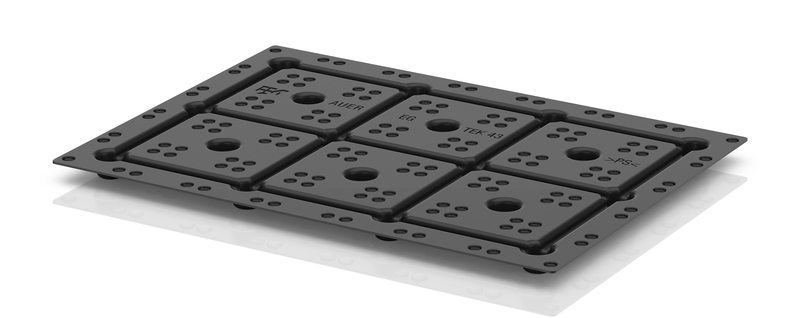 Einsatzkästen Einsatz für Eurobehälter 40 x 30 cm EG TEK 43 Einsatzkästen Einsatz für Eurobehälter 40 x 30 cm EG TEK 43