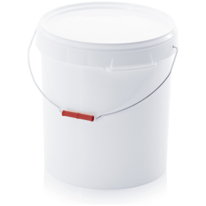 30 Liter Eimer rund  mit Deckel